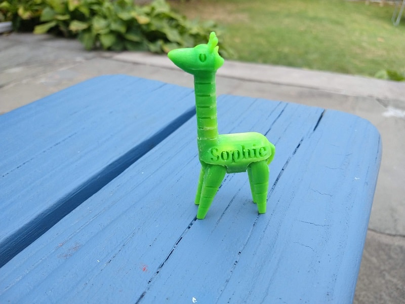 Pind samtale horisont 3D Print Giraffe-min – The Parenthood Adventures!